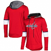 Women Washington Capitals Red Customized All Stitched Hooded Sweatshirt,baseball caps,new era cap wholesale,wholesale hats